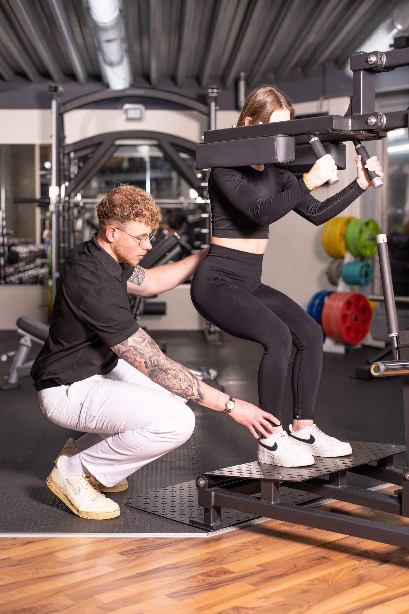 David Renken im Austausch mit einem Coaching-Klienten